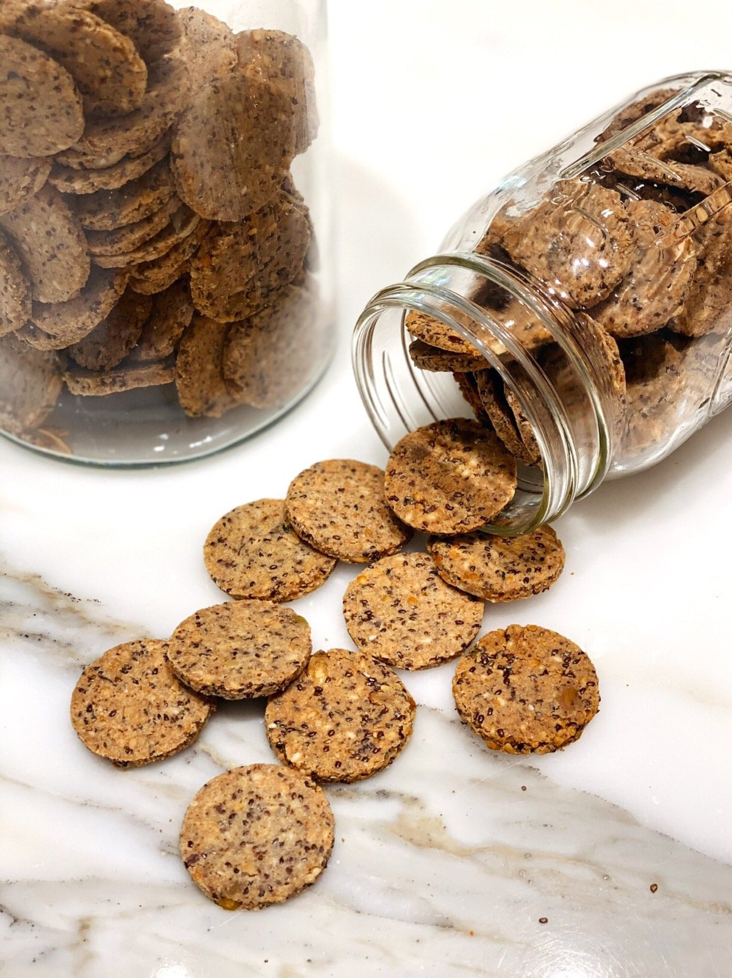 Five-Seed Crackers